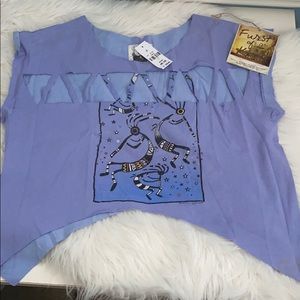 LF vintage thank top